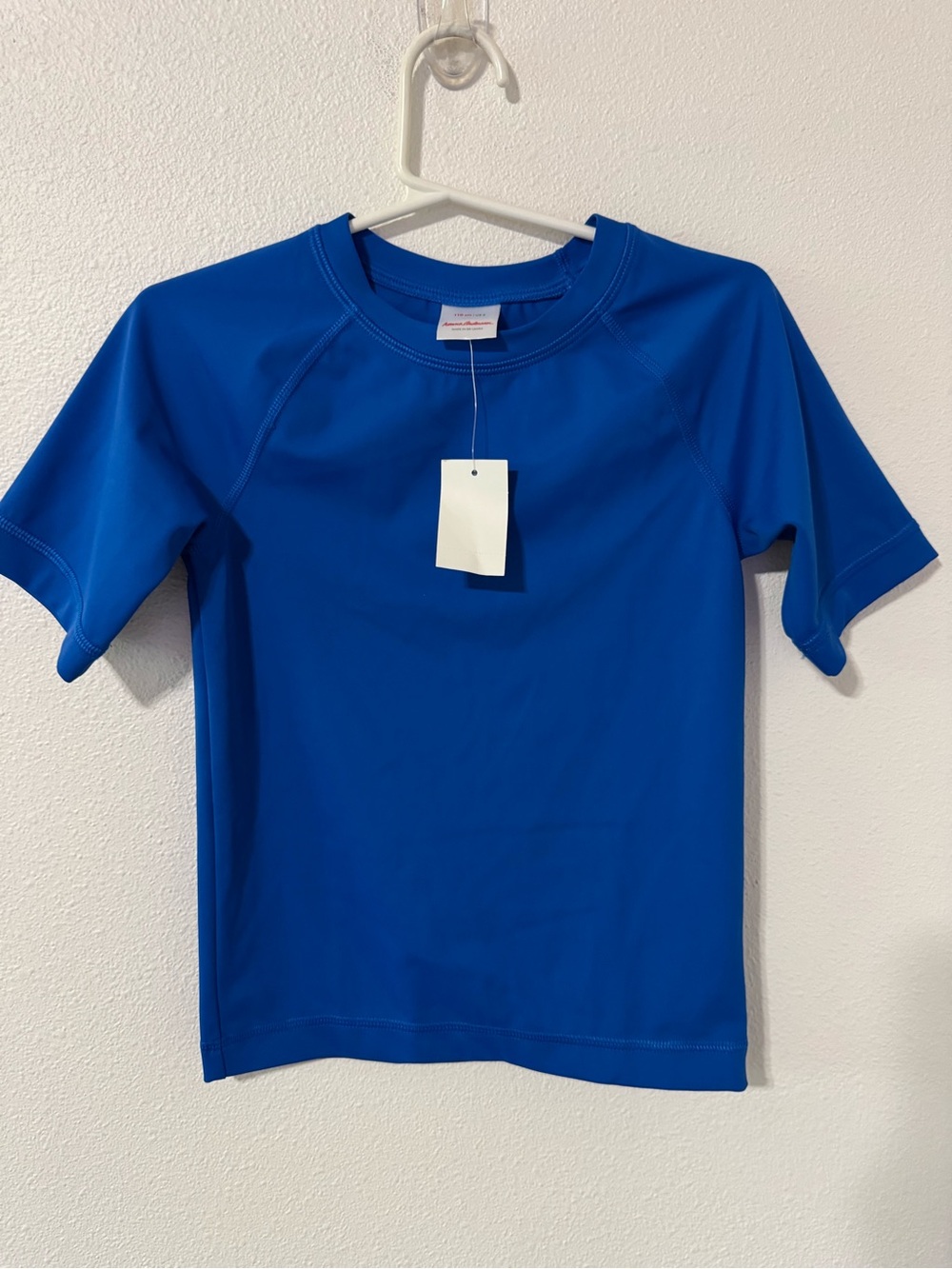 Hanna Andersson Sunblock Rash Guard Baltic Blue UPF Beach Resort NWT-110/5